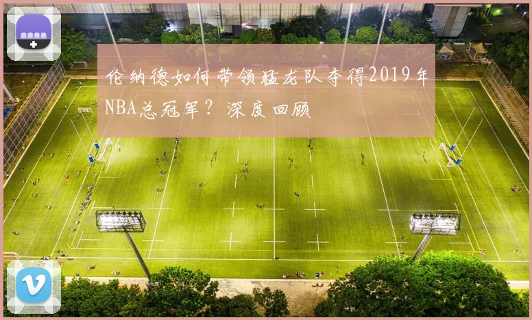 伦纳德如何带领猛龙队夺得2019年NBA总冠军?深度回顾